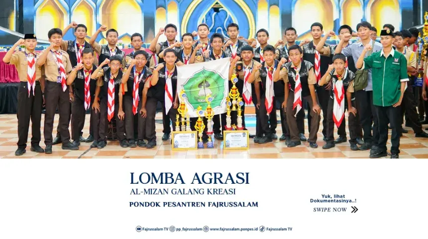 Lomba Agrasi Al-Mizan Galang Kreasi Pondok Pesantren Fajrussalam