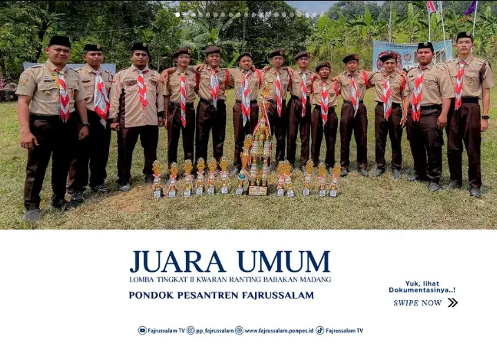 Juara Umum Lomba Tingkat Ii Kwaran Ranting Babakan Madang Pondok Pesantren Fajrussalam